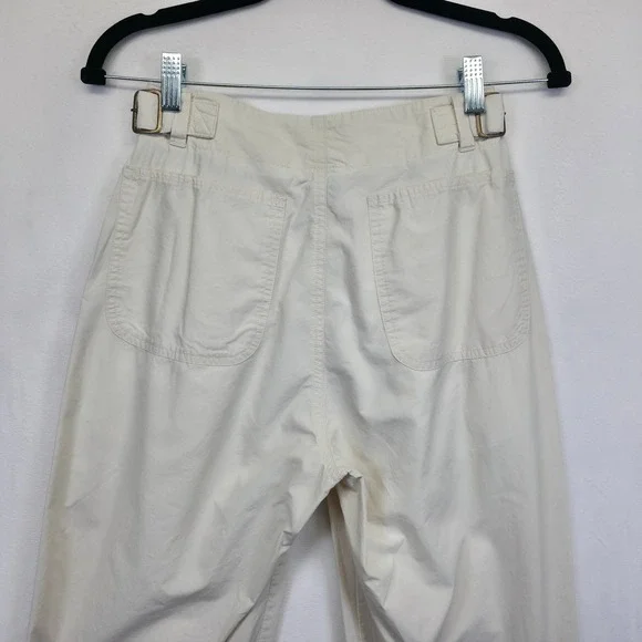 Christian Dior Actifs Pants Women 6 Beige Tapered Pleated High Waisted Old Money - Picture 13 of 16